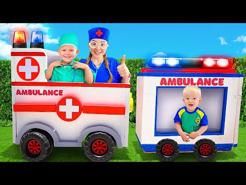 Швидка допомога на колесах🚑 Дитячі історії з Олівером і мамою