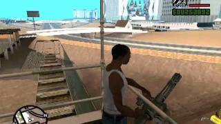 🔥Ubicación de la MINIGUN en GTA San Andreas - Como CONSEGUIR la MINIGUN  ¿Dónde Encontrar la MINIGUN? 