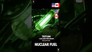 Tritium is the most expensive materials on Earth, with a price of approximately $30,000 per gram.