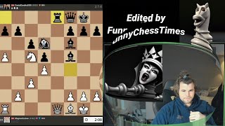 Magnus Carlsen Queen Sac And Win