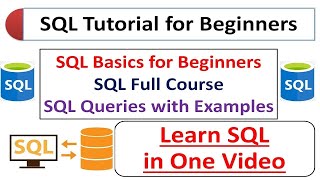 SQL Tutorial for Beginners | SQL Basics for Beginners | SQL Commands | All SQL Queries Examples