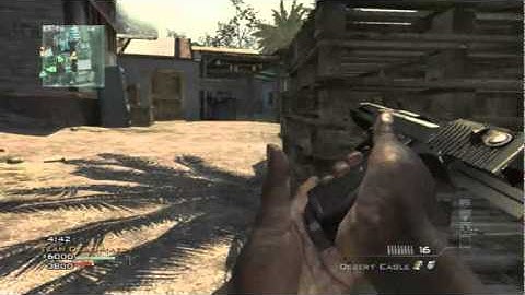 Hucast - MW3 Game Clip - Using Desert Eagle