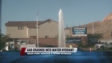 Fire hydrant crash