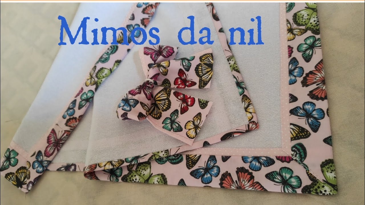 CANTO MITRADO  MAIS FACIL DE FAZER PANO DE PRATO COM O PASSO A PASSO  