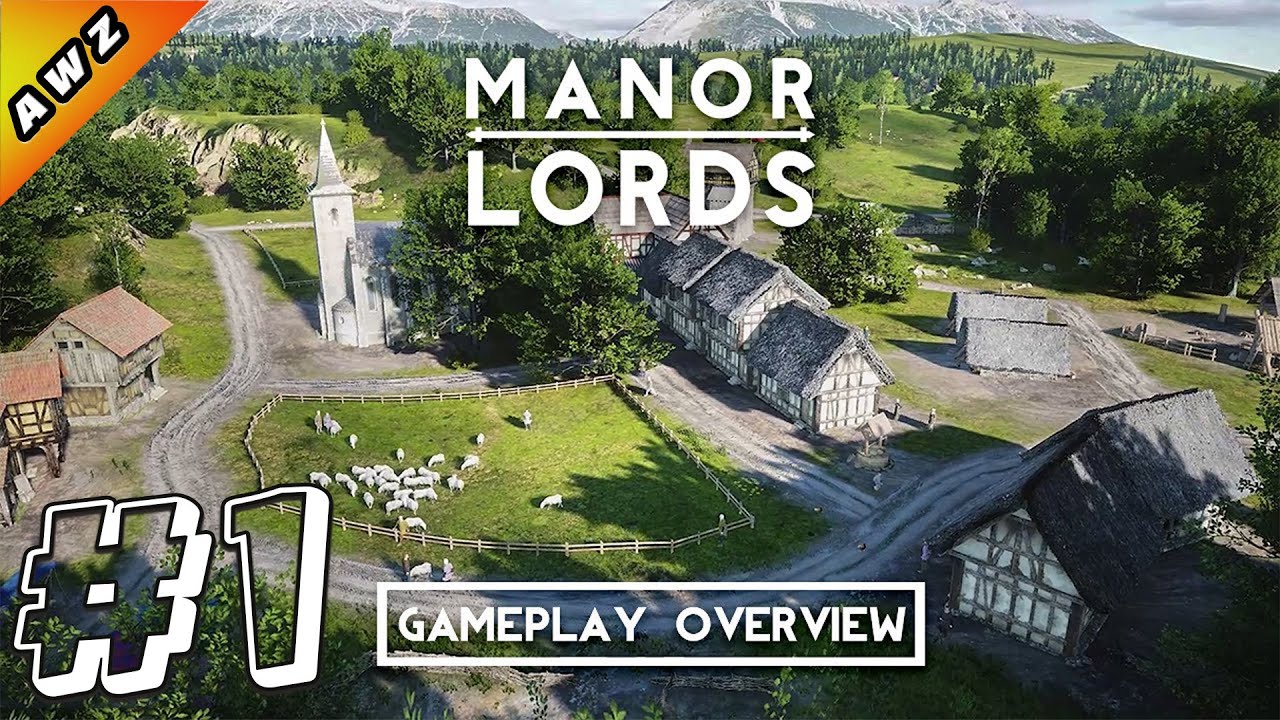 Manor Lords || Starting as a Lord of a village || - Part 01 - YouTube