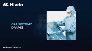 Nivda Craniotomy Drape | Neurosurgery Drape | Disposable Craniotomy Drape | Brain Surgery Drape