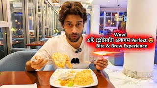 Egg Fried Rice, Cajun Chicken & Coleslaw Salad | Bites & Brew Platter Review 😋 | Sony khan Vlogs