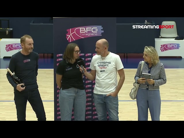 Ai microfoni di streamingsport.it ELENA BORSETTO  Coach JUNIOR BASKET SAN MARCO