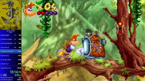 Rayman 3 GBA any% speedrun in 1:05:12 (USA Emulator)