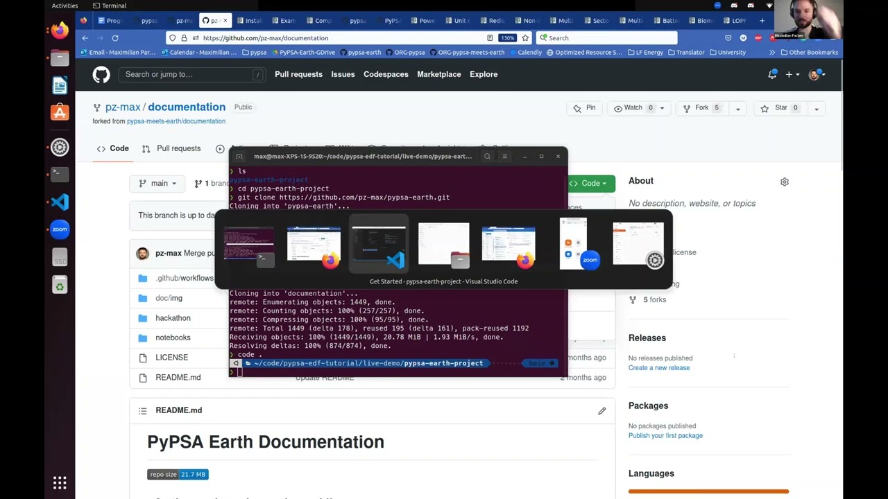 PyPSA-Earth Use Tutorial #1 | Installation, Tutorial model, Features | Maximilian Parzen