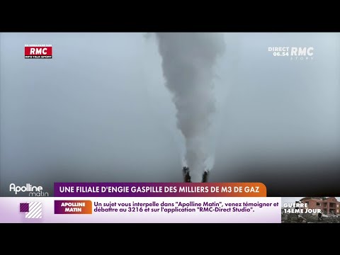 REVELATION RMC - Engie rejette volontairement des centaines de milliers de mètres cubes de gaz