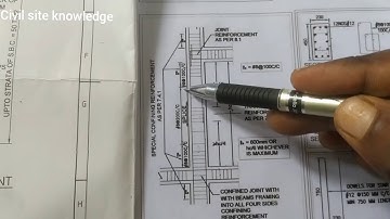 Column reinforcement details as per IS code. how to study steel drawing of columns.