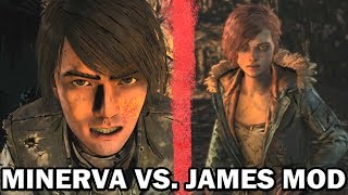 Walking Dead Finale - Minerva Vs. James Model Swap