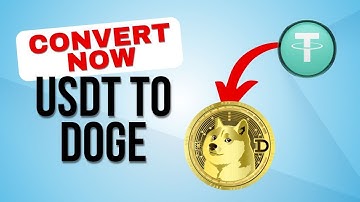 How to convert USDT to DOGE