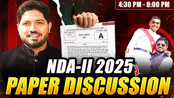 🚀Mission AIR 1 - NDA 2 2025 Paper Discussion | Mathematics & GAT | Centurion Defence Academy