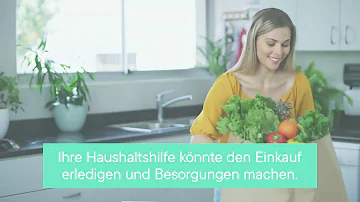 Welche Aufgaben gehören zu Haushaltshilfe?