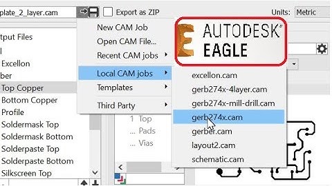 How To Generate Gerber And Drill Files From Autodesk Eagle As Fast As Possible | ihrProjects