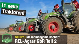 Thumbnail for REL-Agrar GbR Teil 2: Landwirtschaft u. Landtechnik im Odenwald | Ernte + Baustelle | Fendt Traktor