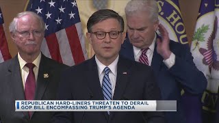Republican Hard-Liners Threaten To Derail GOP Bill Encompassing Trump's Agenda