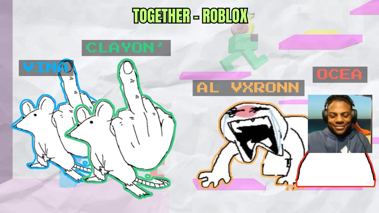DISURUH MAIN GAME KOMPETITIF SAMA ORANG2 CHAOS JIRR - Roblox Together