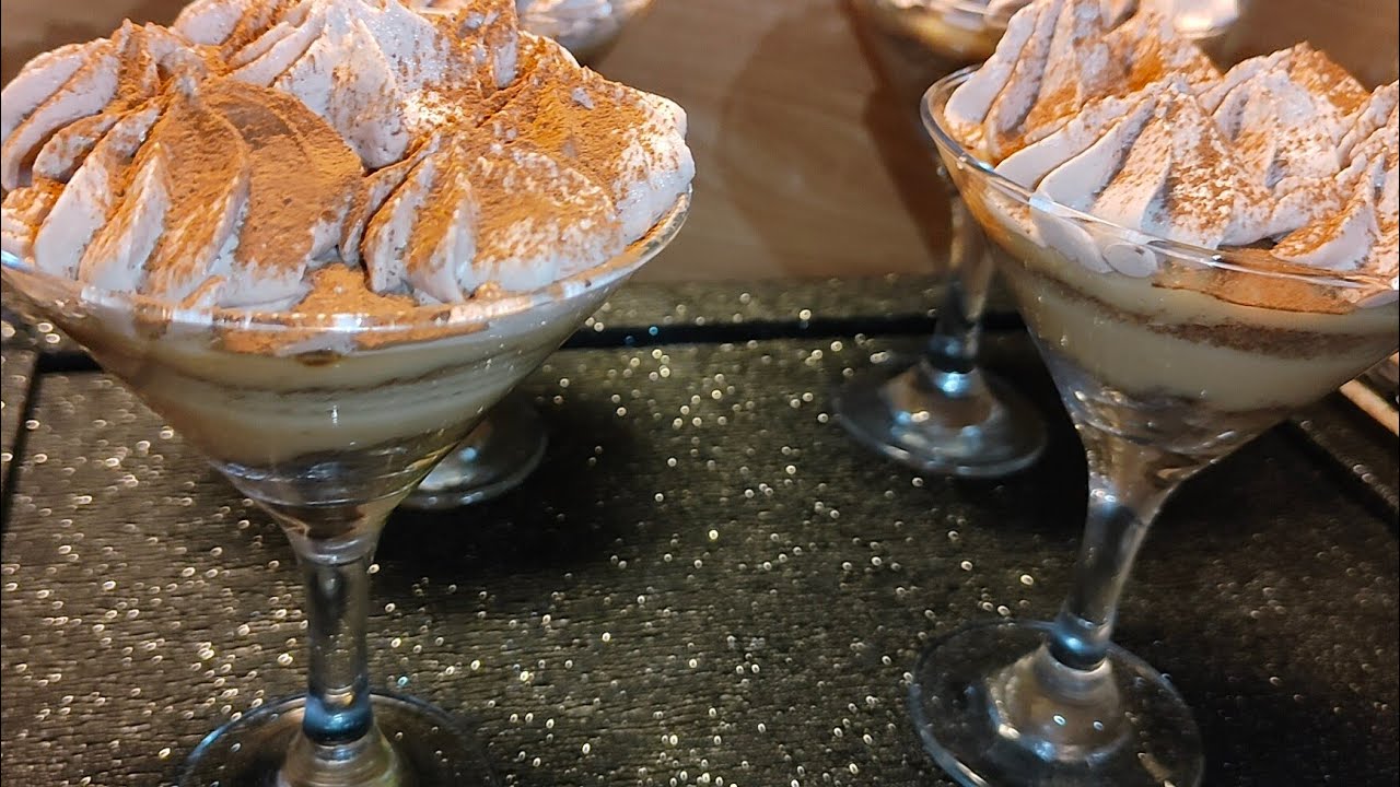 تحلية الكؤوس بذوق الكراميل اقتصادية و سهلة verrines goût caramel 🤤💯