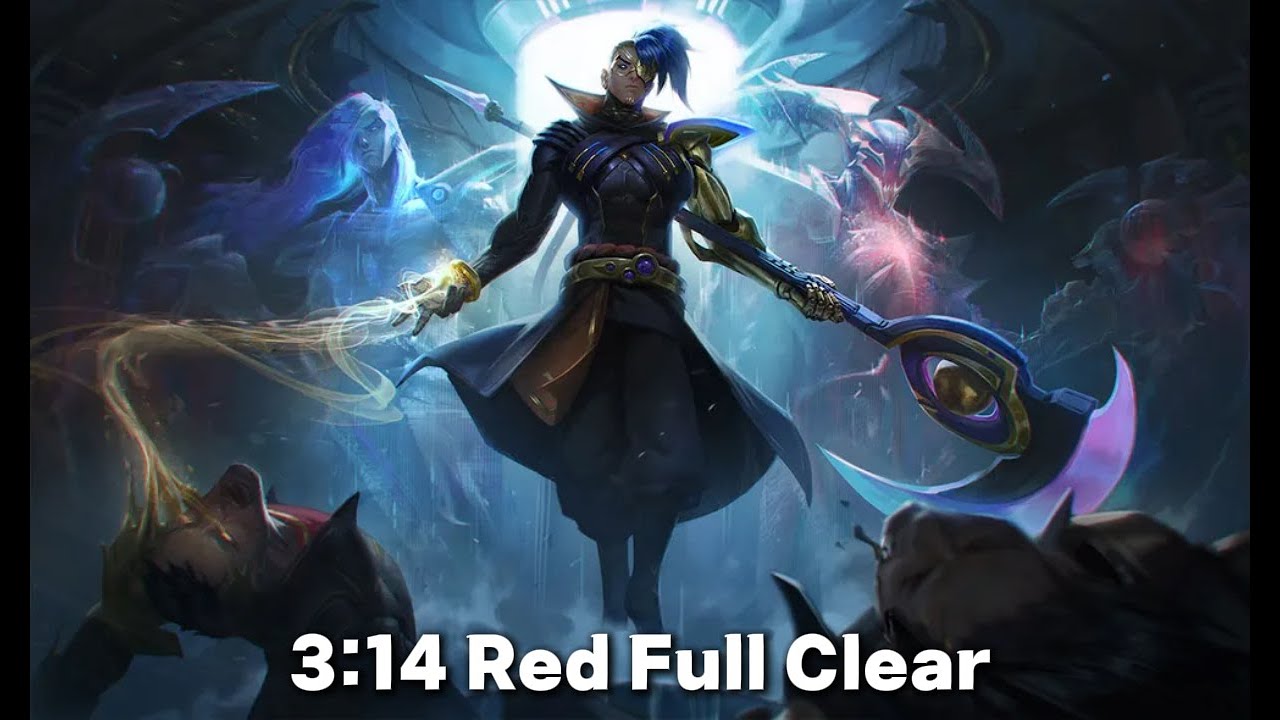 25.10 케인 레드 풀캠 3분 14초 정글링 (1강타) 강의