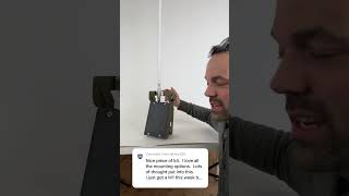 Modified The Antenna Rail So You Can Mount Larger Antennas