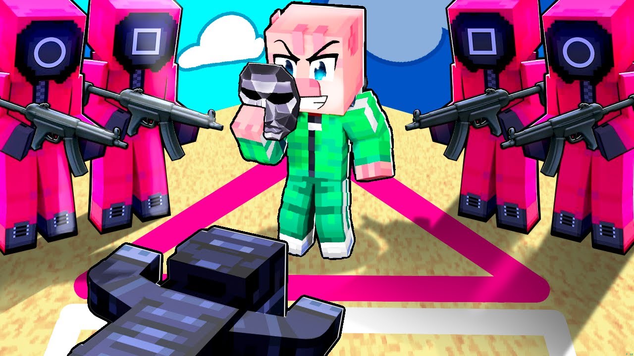 Stal jsem se FRONTMANEM ze SQUIDGAME v Minecraftu!