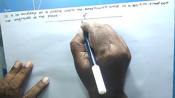 How to find Longitude of a place.-1