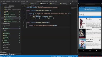 Edx CS50 - Project 2 - Movie Browser React Native