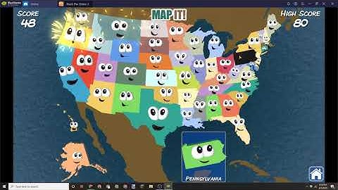 Stack the States 2 Map It Playthrough