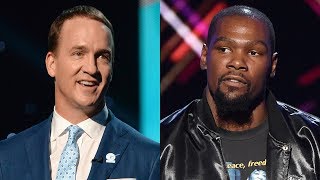 Kevin Durant Responds to Peyton Manning Roast and Wins Best Championship Performance | 2017 ESPYS