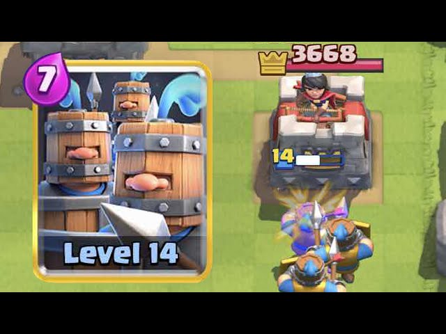 Crazy Game in the Grand Challenge 😱 #fyp #clashroyale #challenge