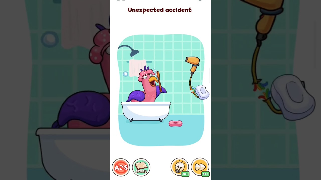 DOP Ban: Delete One Part - Unexpected Accident- Ban Erase Game Solution