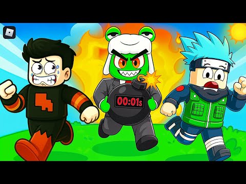 روبلوكس هربنا من القنبلة قبل آخر ثانية مع  و 