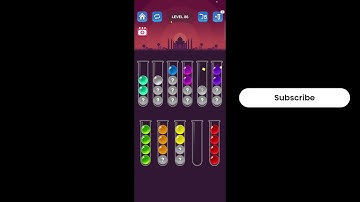 Ball Sort Puzzle Level 86 | Ball Sort Puzzle Color Game Level 86