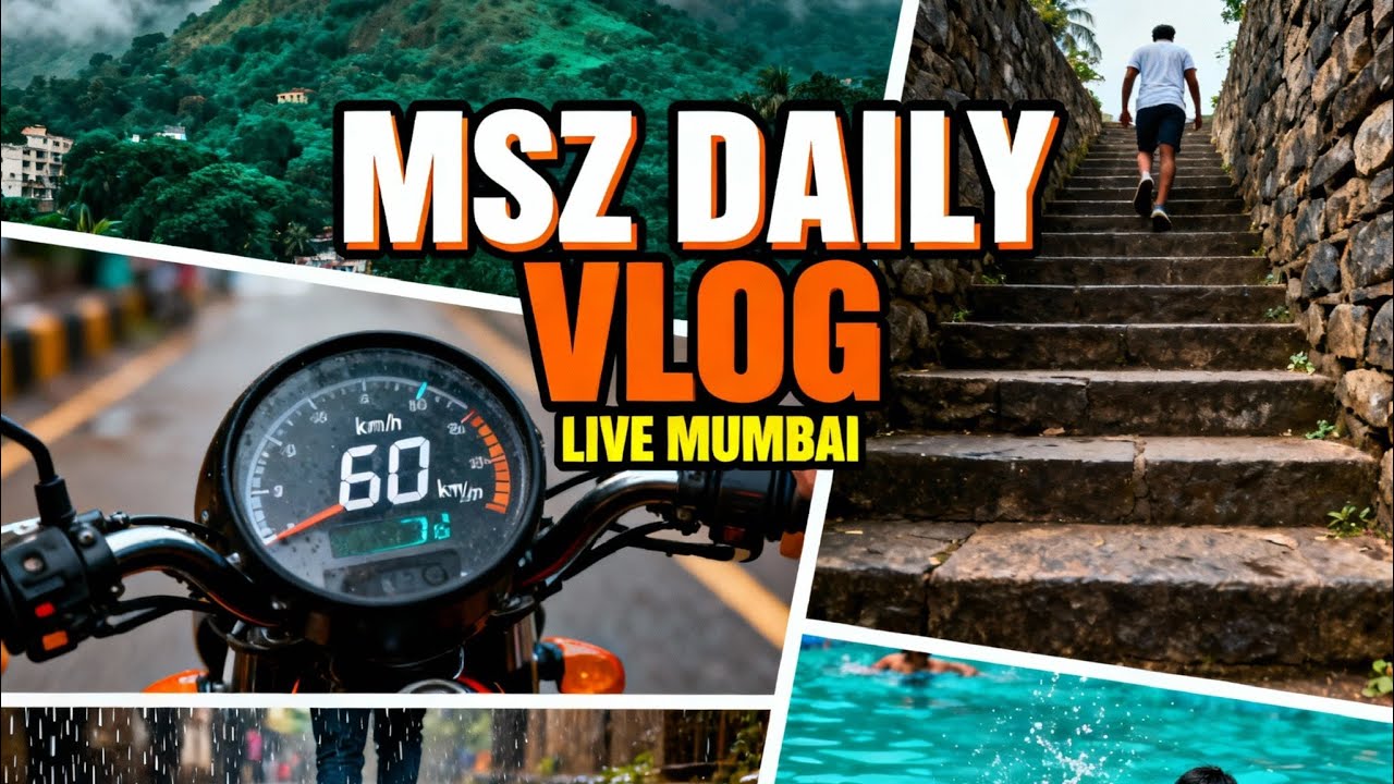Mumbai Hills Bike Ride | Moto Vlog with Stunning Views & Adventure Ride 