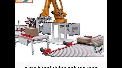 Cánh Tay Robot Gắp Sản Phẩm, Canh Tay Robot, Tay Máy Robot 2 Bậc, Cánh Tay Robot Gắp Bao.