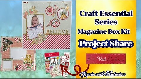 2 Stunning Scrapbook Pages Using 1 Kit ✨ Two Red Robins ✨ Project Share