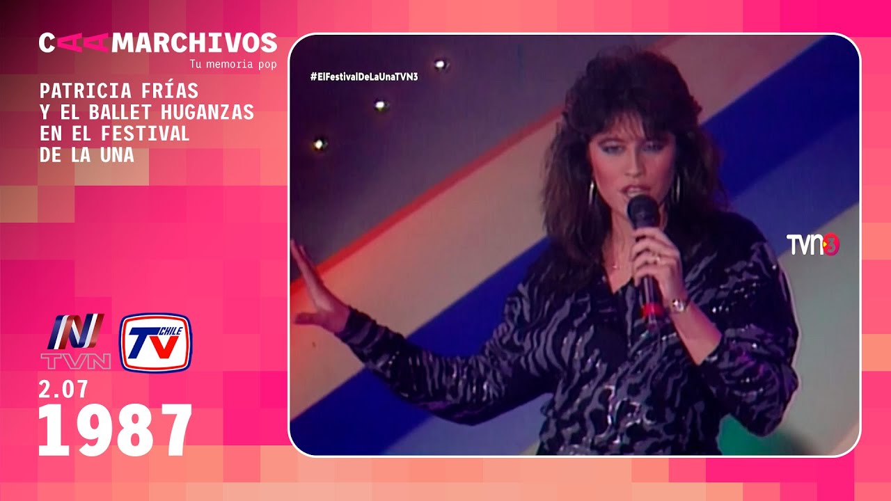 El Festival de la Una - Patricia Frías y el ballet Huganzas (TVN, 2 de julio de 1987)