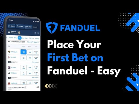 How to Place Your First Bet on FanDuel !