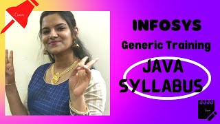 Infosys generic training Java syllabus ❗|Day Wise Schedule|@jaanutimes429 @SharmilanEducates