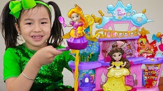 Jannie Pretend Play with Disney Princess Castle Girl Doll Toys for Kids screenshot 4