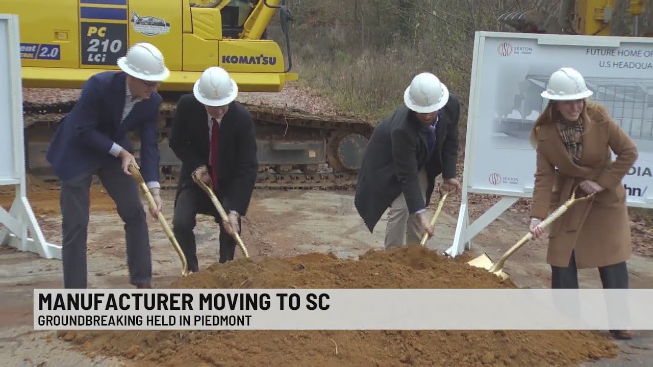 Global machinery manufacturer relocating to the Upstate