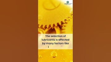 What are the issues in lubricant selection?  || Minimac Systems || #shorts