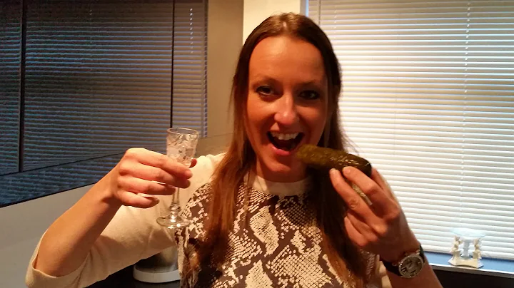 Ana's Food - Drinking Russian Vodka Complete with ...
