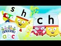 Alphablocks - SH and CH Teams! | Phonics | Learn to Read | Cartoons for Kids