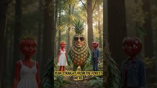 🍍 Pineapple Rapper Drops a Beat and Strawberry &amp; Cherry Girls Go Wild!  #FruitBeats #Rap #lofihiphop