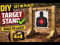 Moving the target stand | John Deere tractor in action