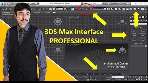 3ds Max 2016 Interface In Hindi/3ds max interface overview/customize 3ds max interface/beginners